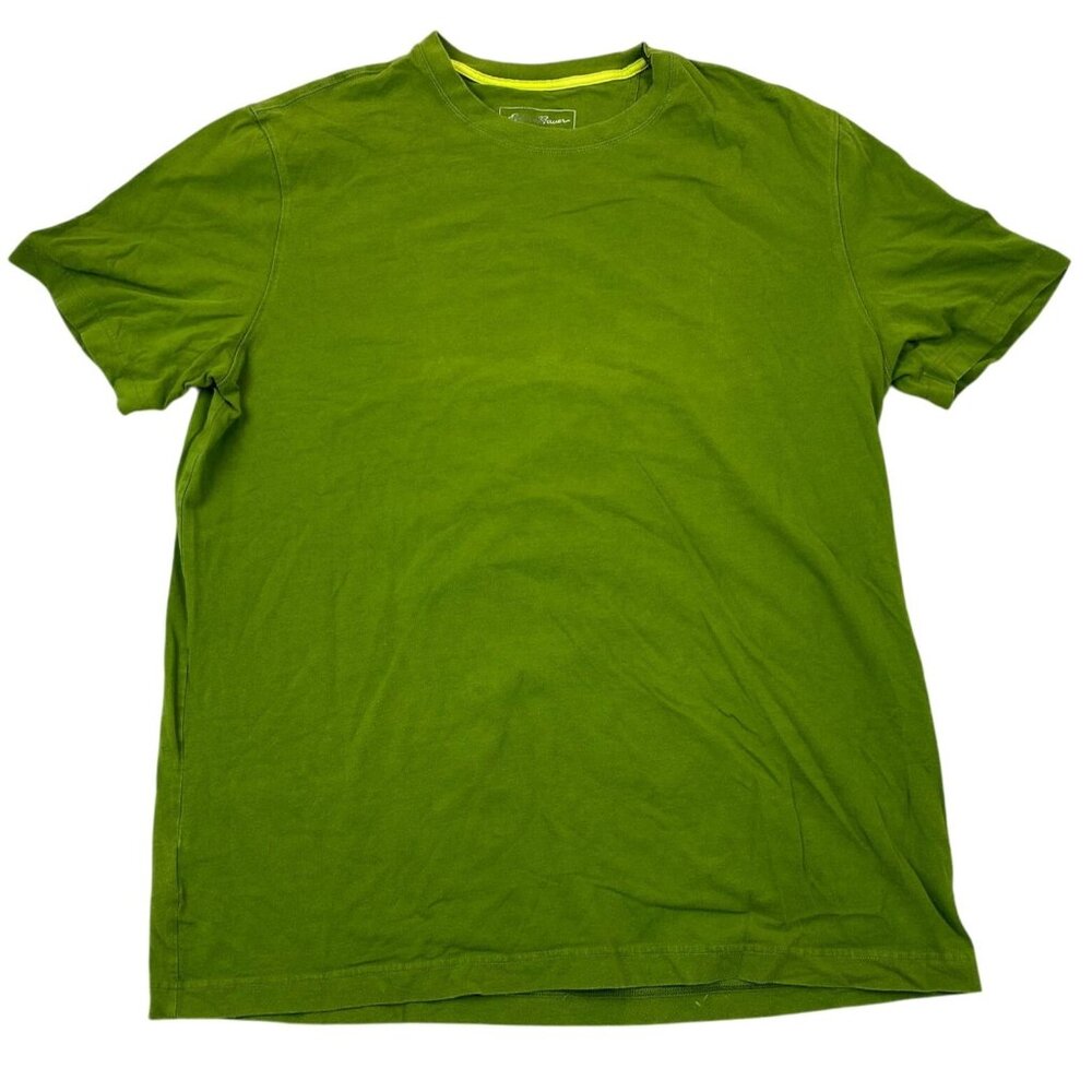 Eddie Bauer Mens T-Shirt XL Short Sleeve Pullover Active Casual Clasic Green